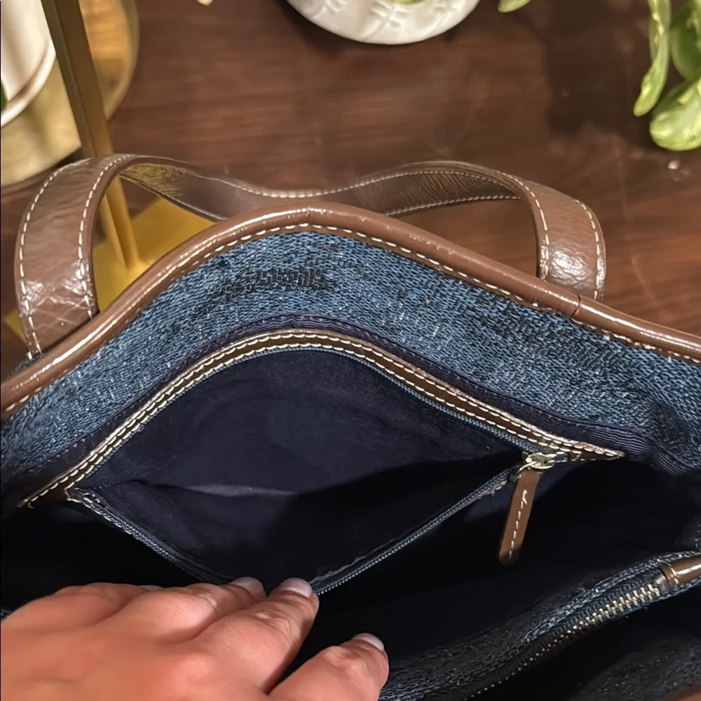 MCM Denim Shoulder Bag - Picture 6 of 16